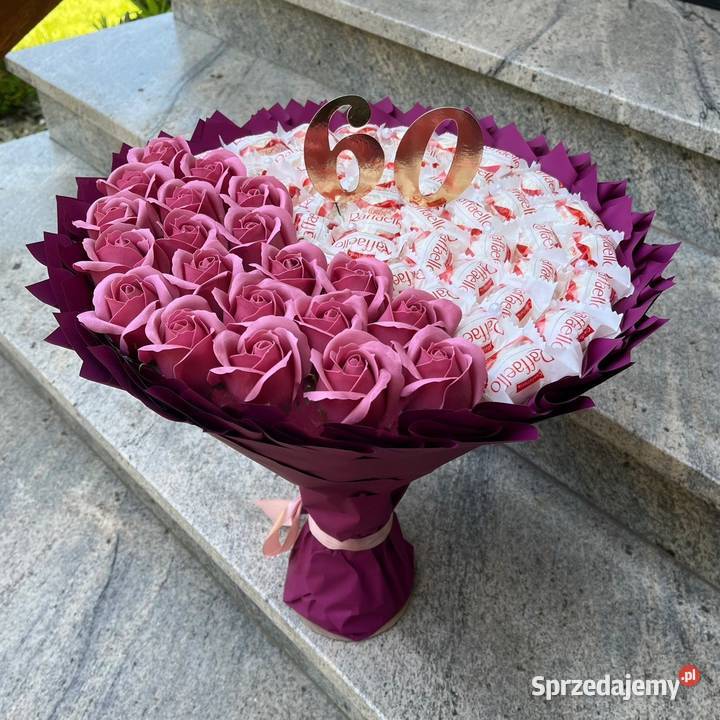 PREZENT NA 60 40 20 URODZINY MAMY KOBIETY KWIATY Warszawa