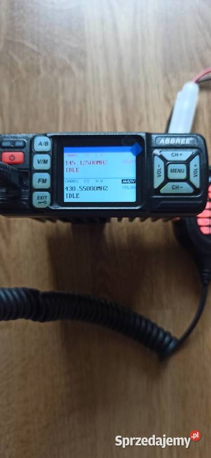 ABBREE AR318 Mini radio mobilne 25W dwuzakresowe Białystok sprzedam