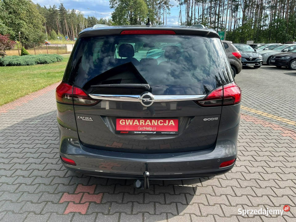 Opel Zafira 14 turbo 140 7 foteli Kamera cofania Lipówki