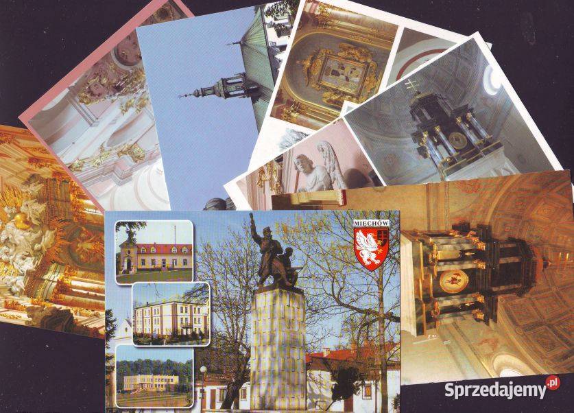 K Poczt Miechów widoki 7 poz Gliwice sprzedam