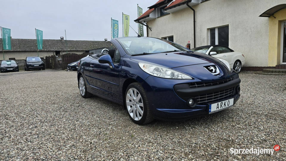 Peugeot 207 CC GTLine nagłośnienie JVC komputer pokładowy Zieleniewo