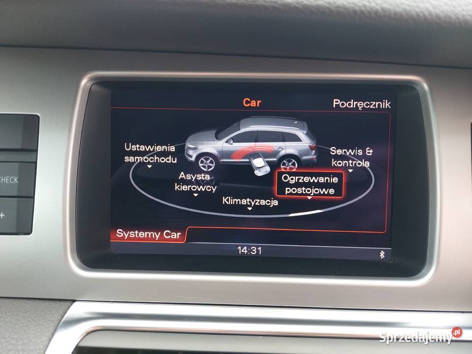 AUDI Q7 42 TDI V8 QUATTRO pakiet V12 aktywny elektrochrom. lusterka boczne Kraków