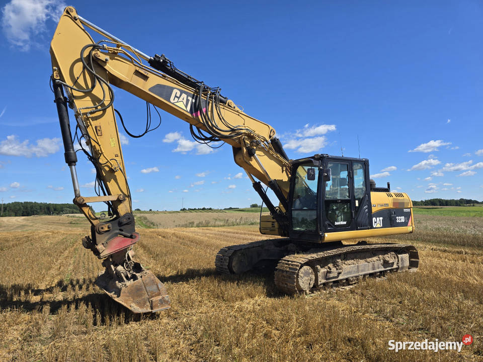 Koparka gąsienicowa CAT 323D L 257 t łyżka Koparki Kuków sprzedam