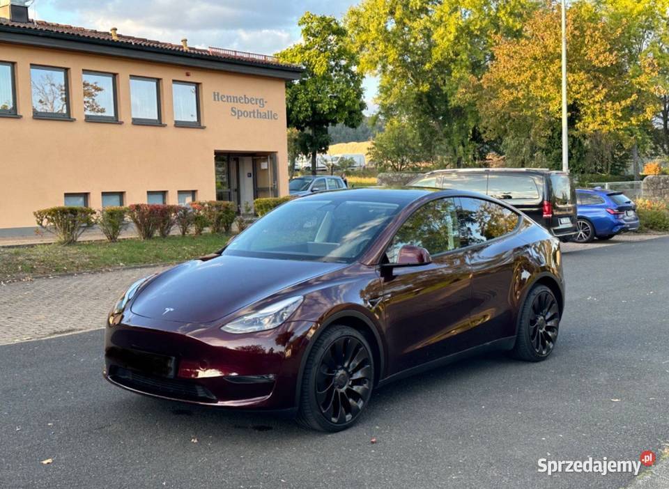 Tesla Y 2023AUTOPILOT 21 FELGI Samochody osobowe dolnośląskie Wrocław sprzedam