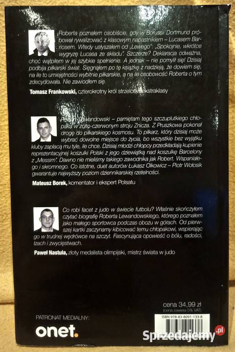 Książka Lewy został królem Ł Olkowicz Warszawa
