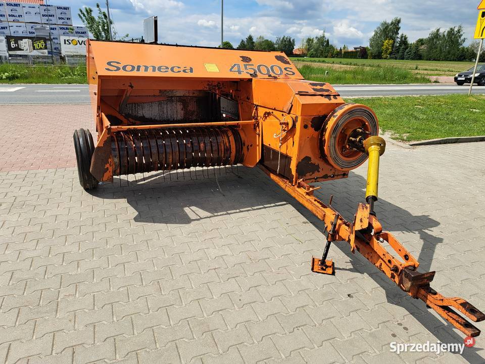 Prasa kostkująca do słomy siana Someca 4500S Proszowice