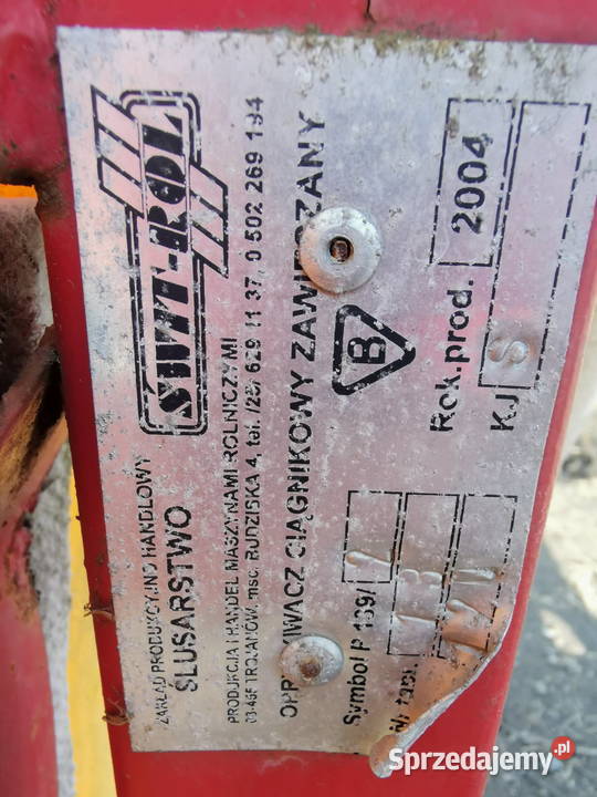 Opryskiwacz rolniczy z atestem ŚwitRol 300 l nieuszkodzony pomorskie Pszczółki