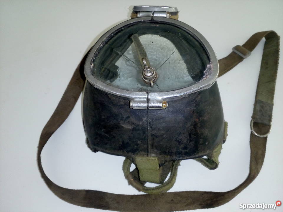 Stara unikatowa maska przeciwgazowa Rzeszów