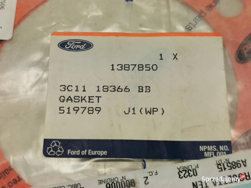 USZCZELKA WAŁU NAPĘDOWEGO FORD TRANSIT 2014 NOWA