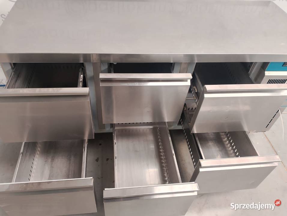 STÓŁ CHŁODNICZY JEZDNY RILLING 6 SZUFLAD