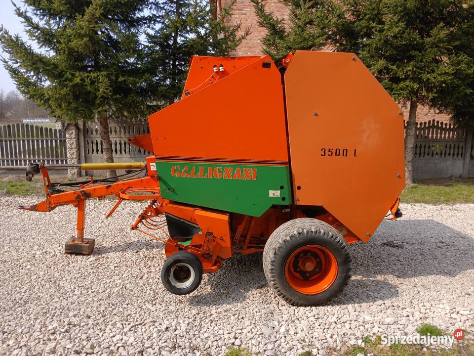 Prasa GALLIGNANI 3500L rolująca vicon krone Chlewice