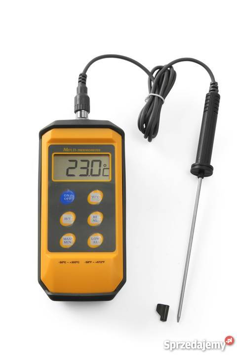 Termometr z sondą na przewodzie 50C do 300C