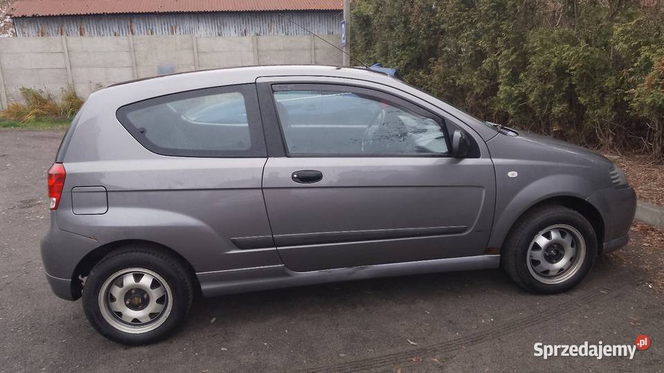 Chevrolet Aveo 12 2006 95 nowy przegląd manualna Sosnowiec