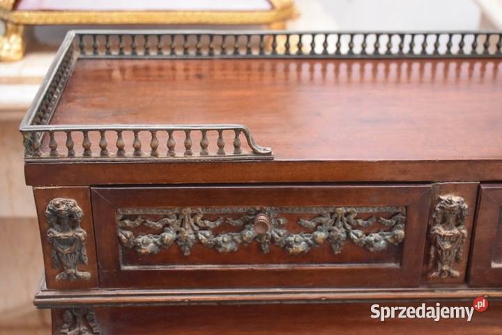 Sekretera Biurko Intarsjowane Sekretarzyk Komoda Kraków sprzedam