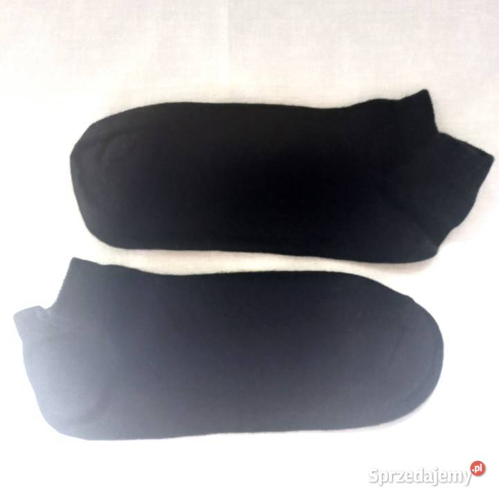 Skarpetki czarne Krótkie r 3840 Unisex bawełna Białystok sprzedam