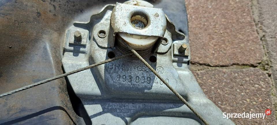 Podnośnik szyby Szyba ramka prawa tylna Audi 80