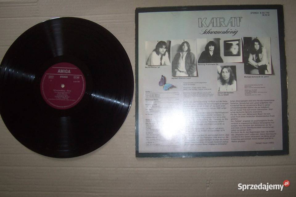 Płyta winylowa zespołu Karat Tytuł Schwanenkonig Kraków