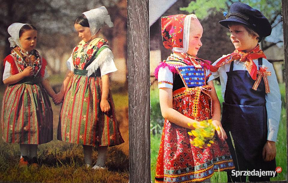Pocztówki ze strojami folkowymi ludowymi 18 Chełmno