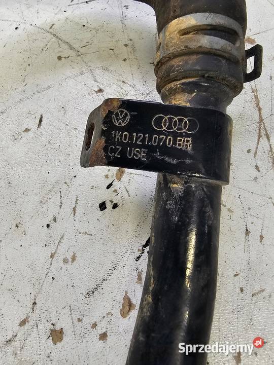 RURA WĄŻ WODY AUDI VW SKODA ORYGINAŁ 1K0121070BR Przystajń
