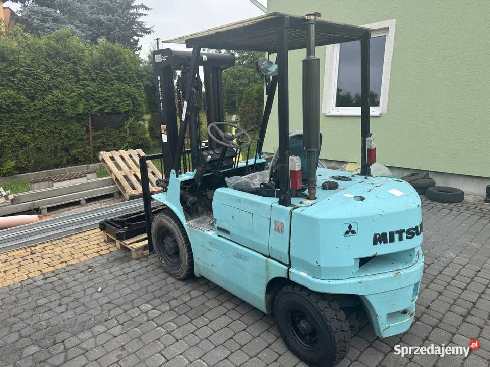 Wózek widłowy MItsubishi FD20 1998 r DIESEL podkarpackie Łańcut