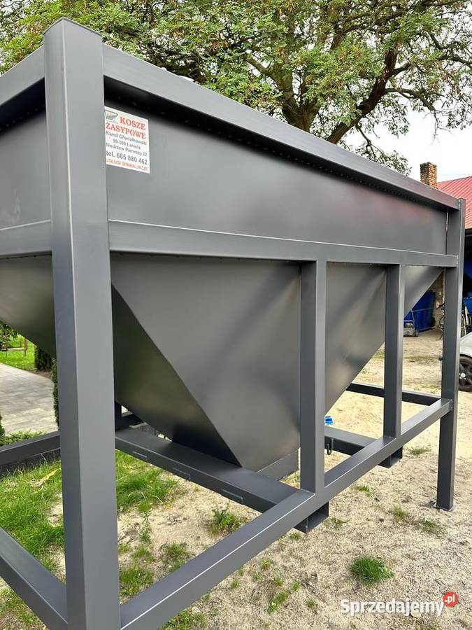Kosz Kontener zasypowy zasobnik 3m3 Bydgoszcz