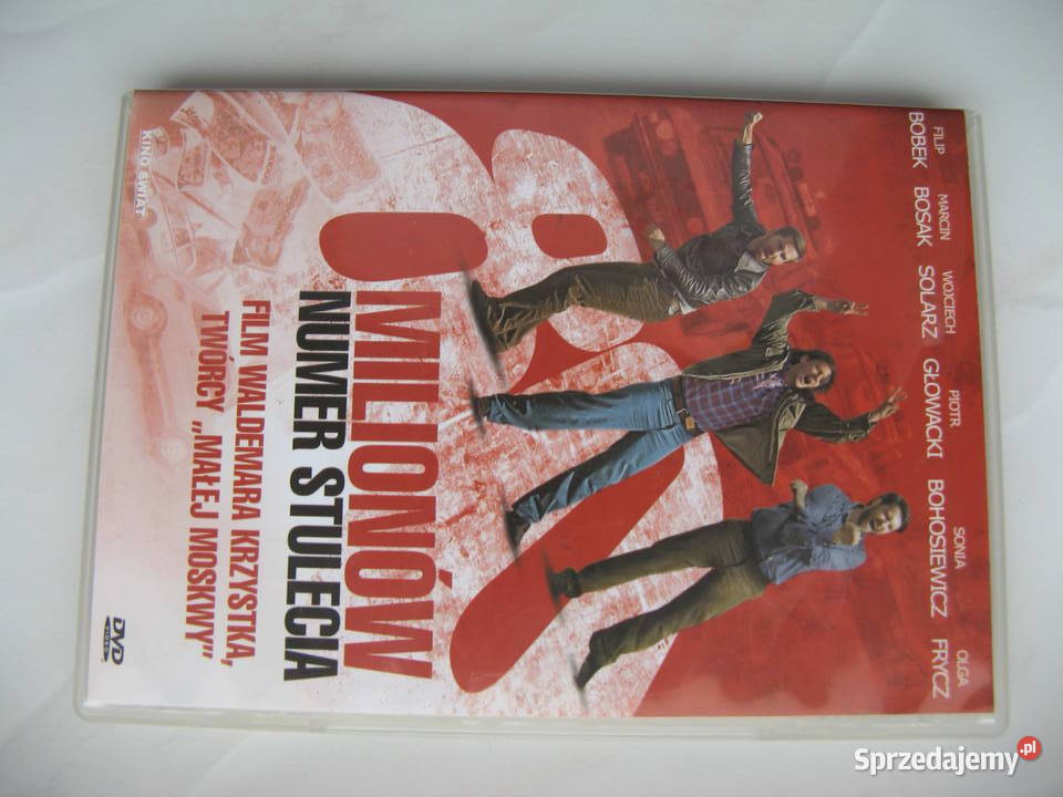 DVD 80 milionów Frycz Bohosiewicz Bosak Bobek DVD Poznań