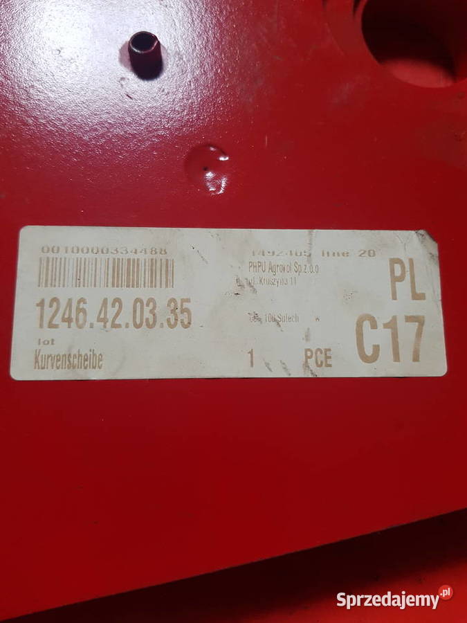 1246429901 Tor rolek prasa Lely Welger lubuskie Sulechów