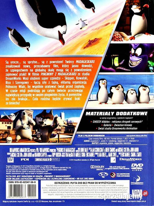 MADAGASKAR 123PINGWINY Z MADAGASKARU Kalisz