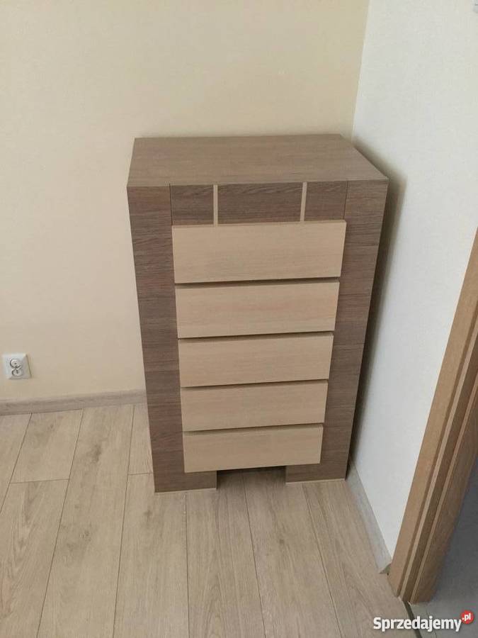 Komoda Modern VOX Szary Dąb STAN IDEALNY Nowa 48cm pomorskie Gdańsk