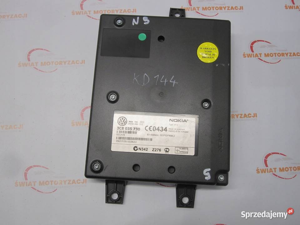 AUDI VW SKODA moduł Bluetooth 3C8035730 Kielce