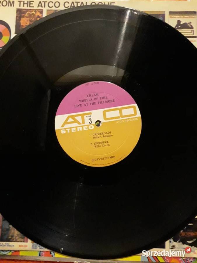 CREAM Wheels of Fire orginał 1968made in USA Rzeszów sprzedam