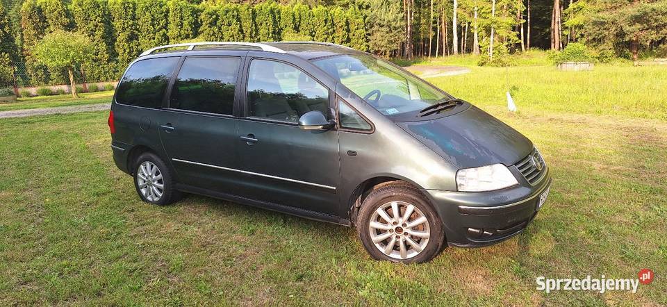 Volkswagen Sharan 19 TDI 2008 zielony Stalowa Wola