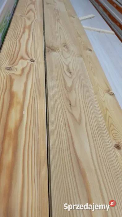 DESKA PODŁOGOWA MODRZEW SYBERYJSKI 24X146MM dolnośląskie Prusice