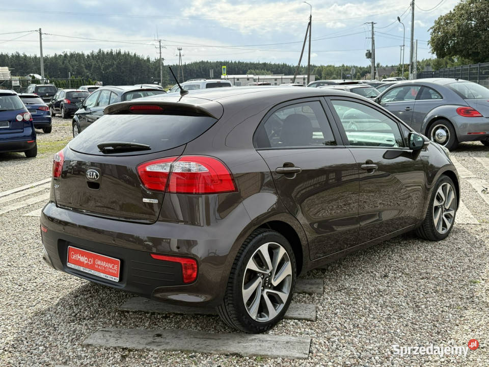 Kia Rio ledyaluskórynowy rozrządz Niemiec III tempomat Rio Dąbrowa