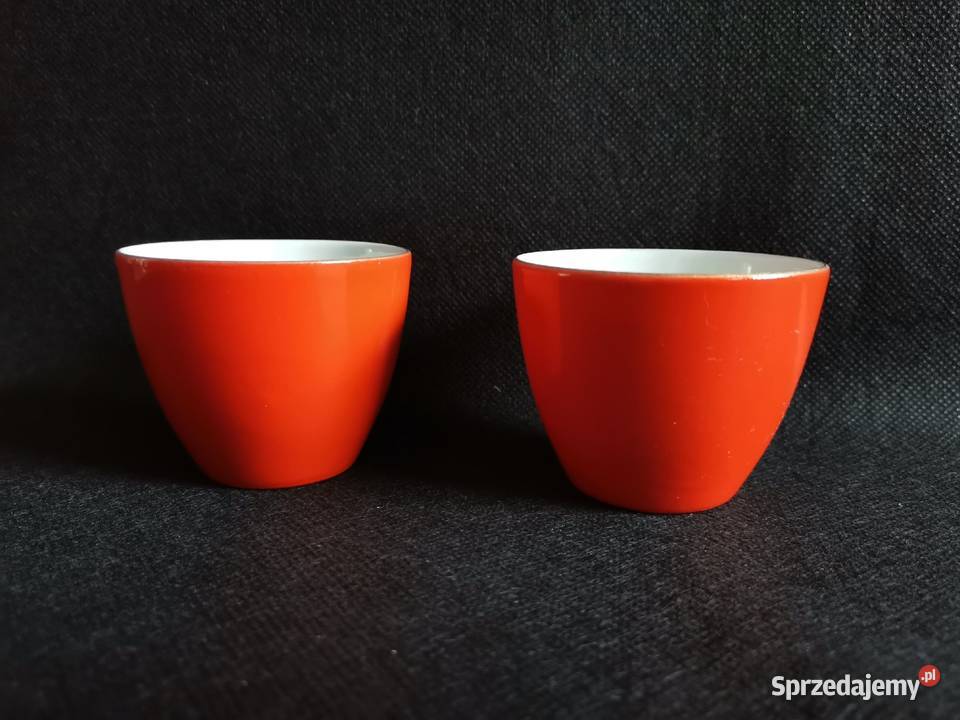Stara porcelana Chodzież 2 małe filiżanki Aldona Katowice