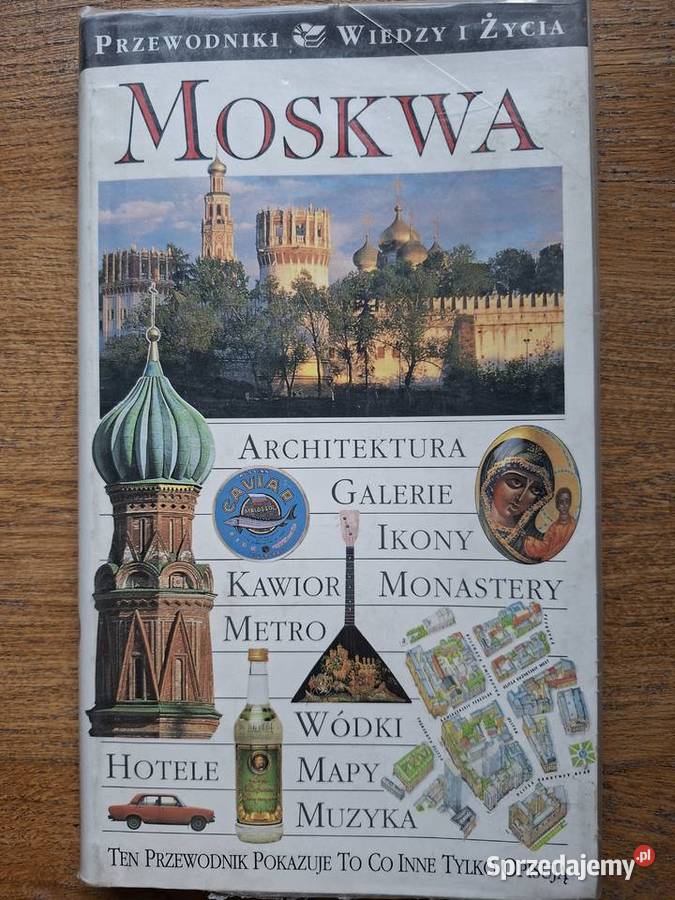Moskwa Wiedza i Życie Mapy i przewodniki Kraków