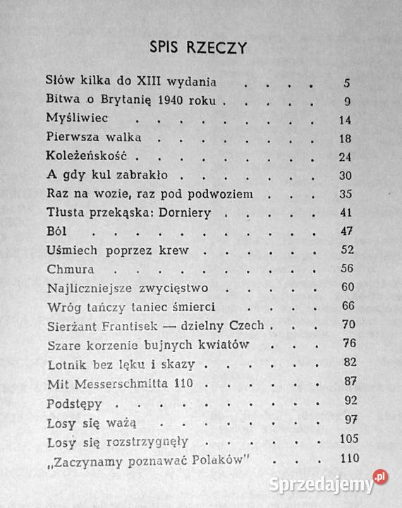 Dywizjon 303 Arkady Fiedler Pozostałe Chełm sprzedam