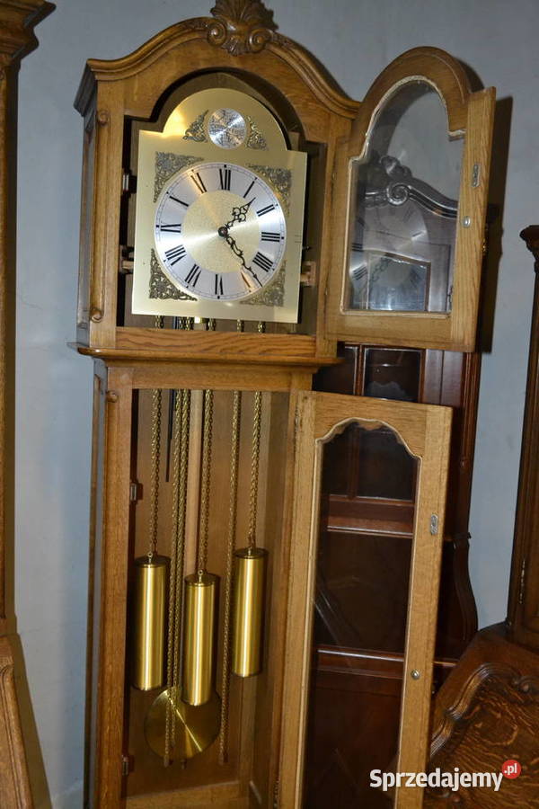 zegar ludwikowski kwadransowy dąb Będzin
