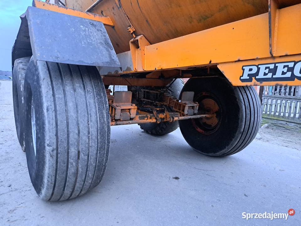 Beczkowóz Veenhuis 8000 beczka asenizacyjna wóz Goszczanów