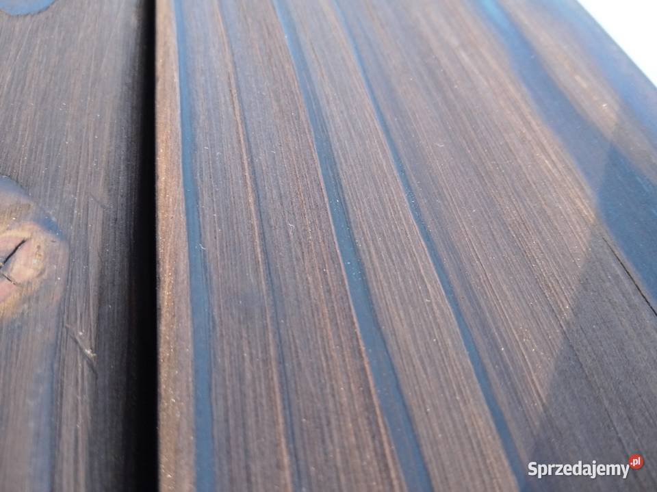 Shou Sugi Ban Deska opalana drewniana Warszawa