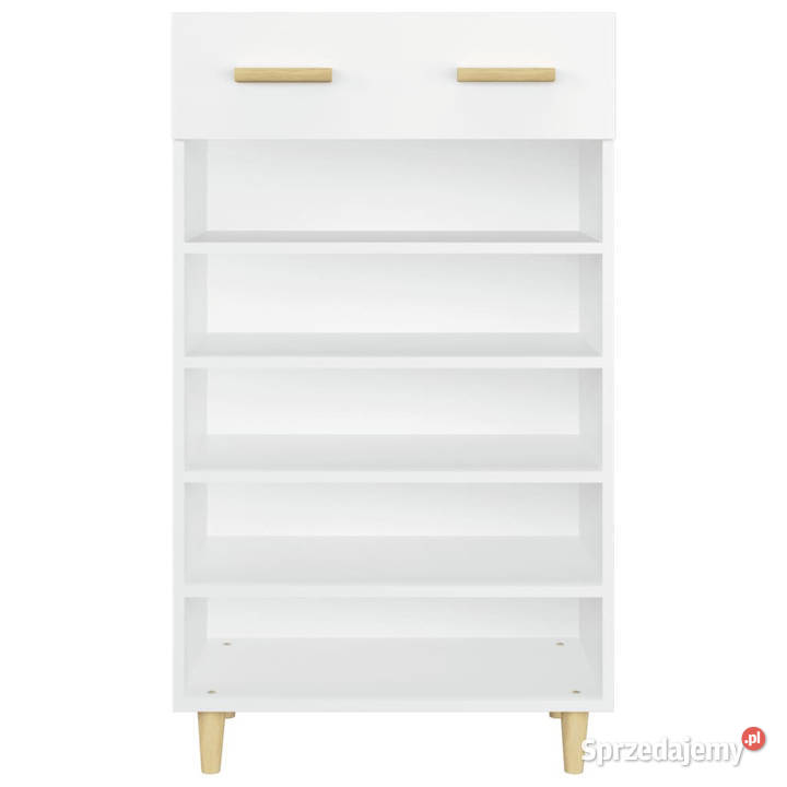 Szafka na buty biała 60x35x105 materiał Warszawa