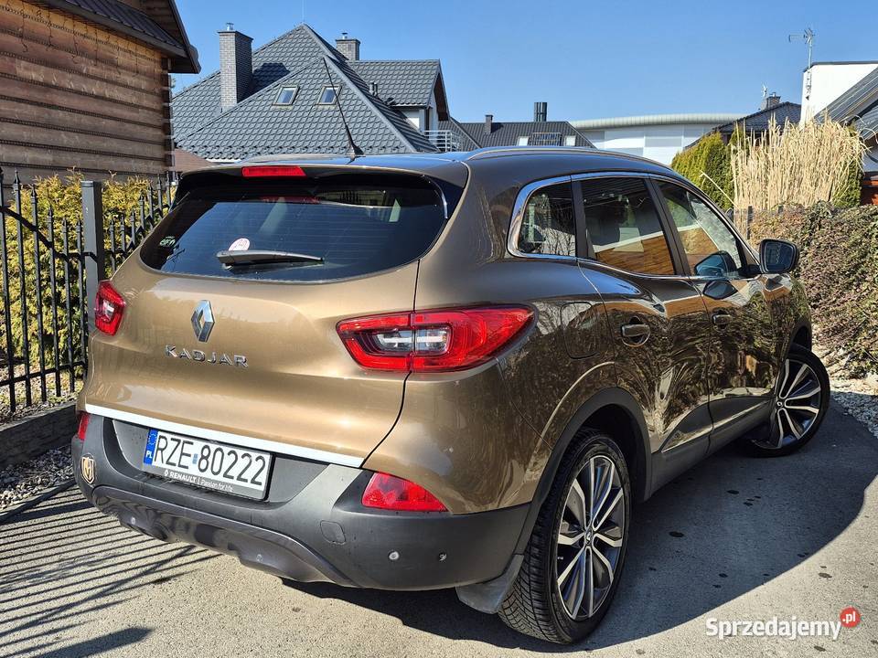 Renault Kadjar 12 TCE Benzyna 130 Automat Polski czujnik martwego pola Kadjar podkarpackie Racławówka