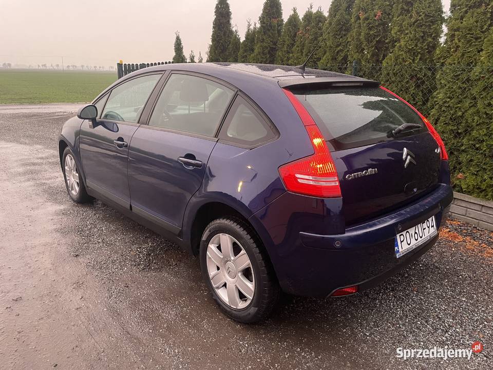 Citroen C4 16 16v 5 drzwi klima auto Zarej Strzałkowo