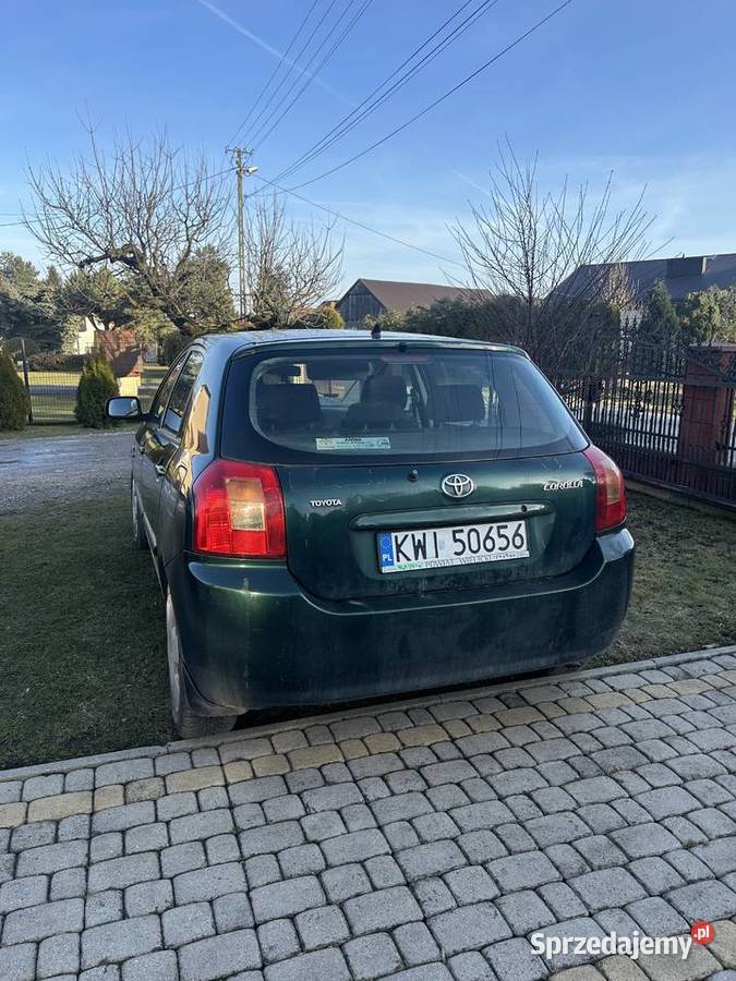 Toyota corolla 16 VVTI 2004 r Corolla małopolskie Gdów