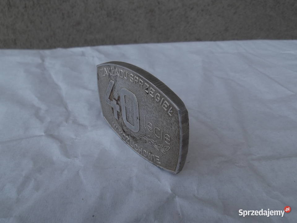 Plakieta FSO Lata 80 Pozostałe Cieszyn sprzedam