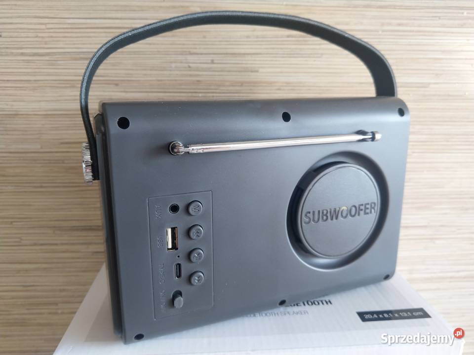 NAJTANIEJ Radio z Głośnikiem BT usb Wbudowana Zabrze sprzedam