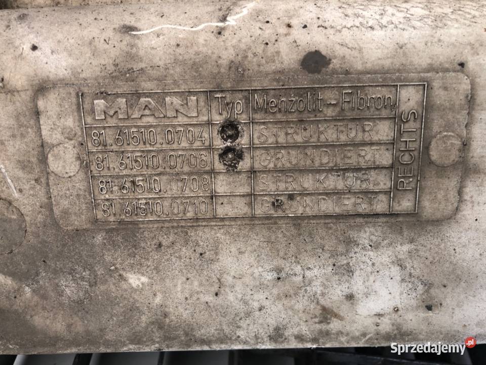 STOPIEŃ KABINY PRAWY MAN TGA 81615100712 18 440 sprzedam