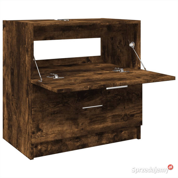 Szafka pod umywalkę przydymiony dąb 59x37x59 mazowieckie Warszawa
