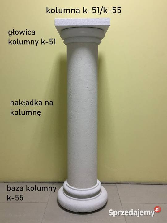 głowica styropianowa na kolumnę k51 śr 21 2631 Gorzów Wielkopolski