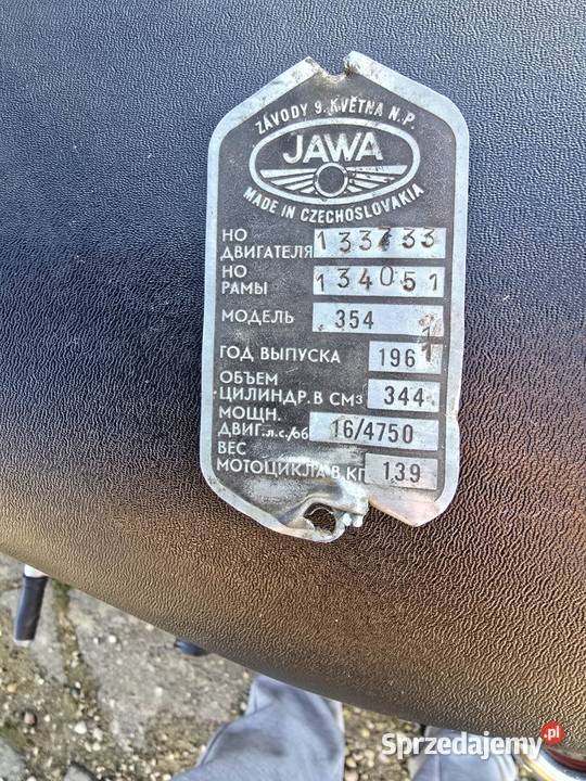 Jawa 350 kiwaczka panelka iż pannonia Pozostałe Mogilno sprzedam